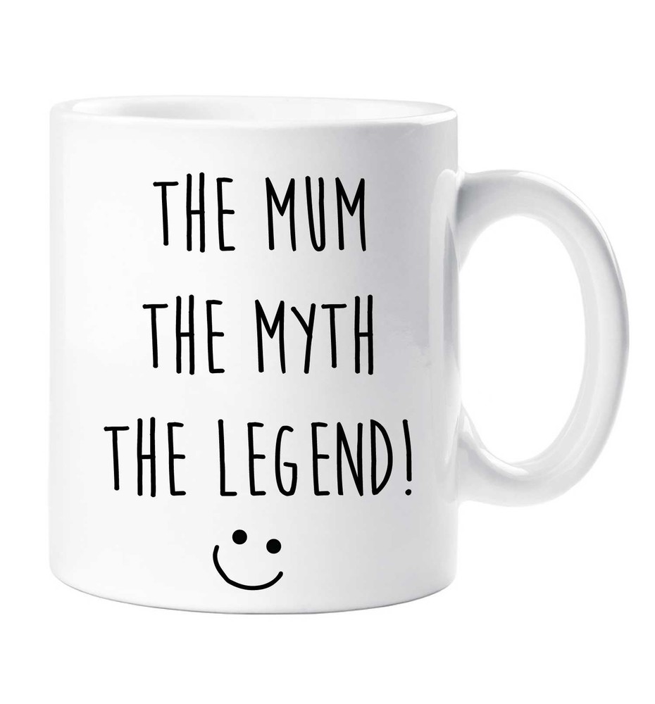 Mum Mug Ceramic Novelty Gift Funny The Mum The Myth The Legend Cup