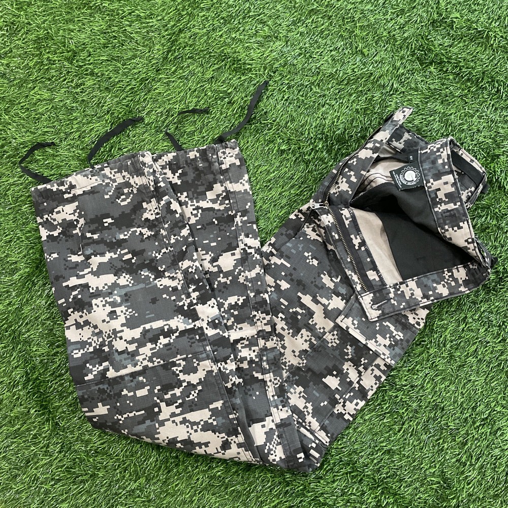 Genuine Gear Camo pants tactical XS-R Cargo Y2K Military Digital