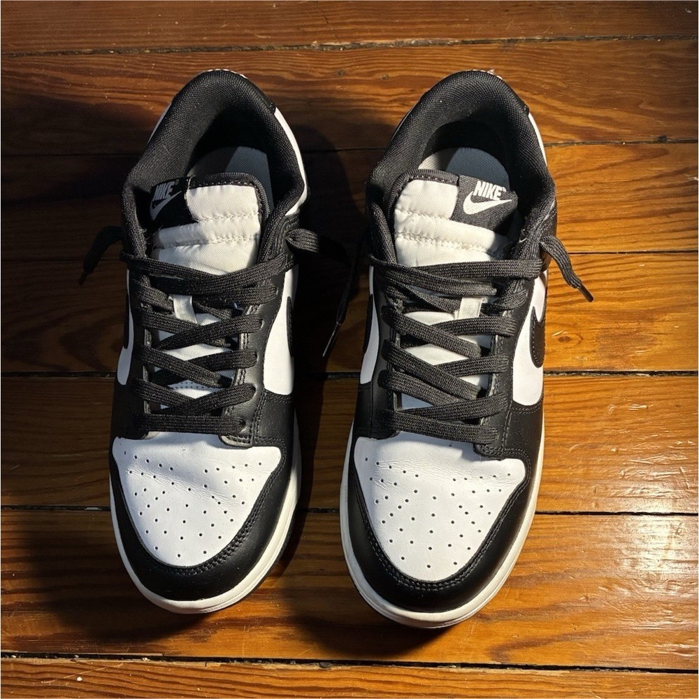 Nike Dunk Low Panda Black White Low Top Men's Athletic Sneaker