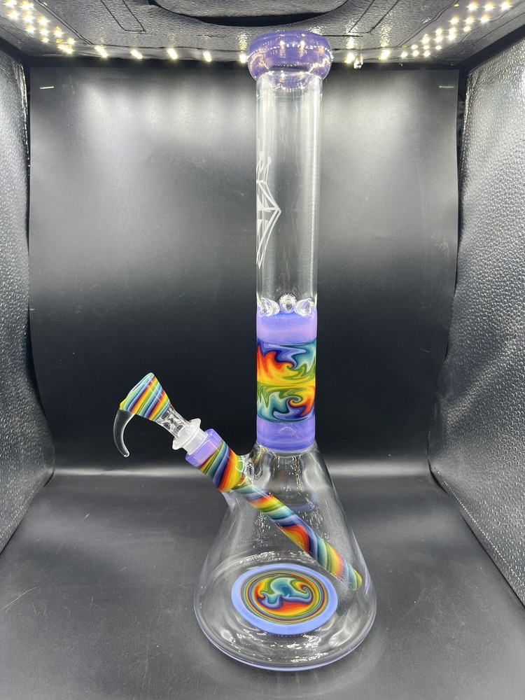 Premium Glass Water Bong for Smooth Tobacco Smoking