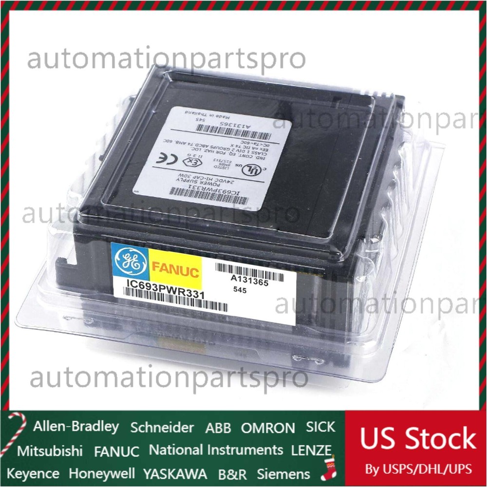 One New Fanuc IC693PWR331 Ethernet Controller Module Fast Shipping US Free TAX