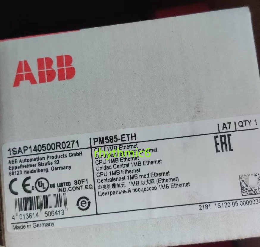Brand New PM585-ETH 1SAP140500R0271 communication module