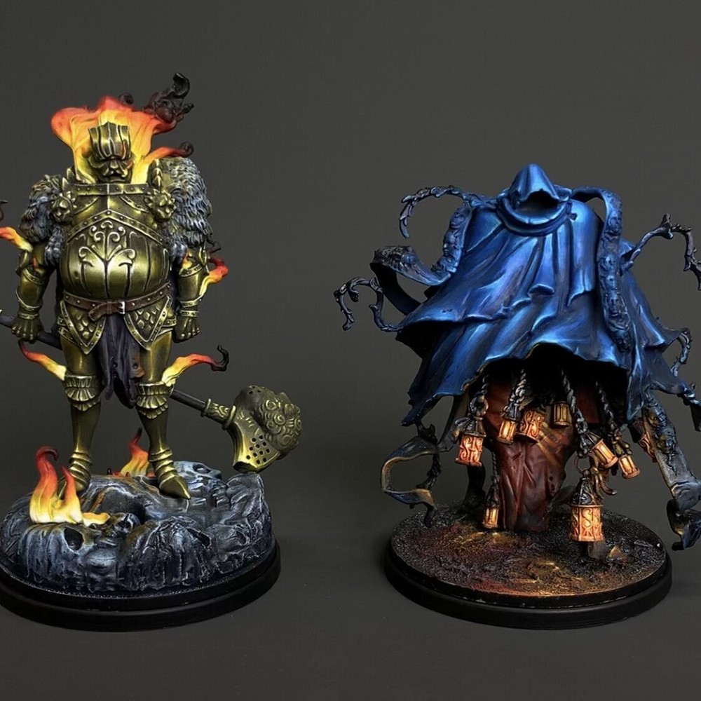 Presale Painted Gallery Army Miniature Model by Games Workshop Forge Series-image