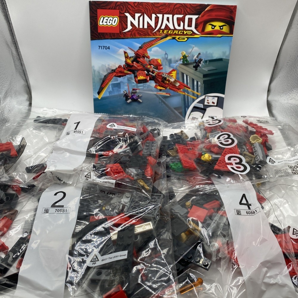 Ninjago 71704 Kai Fighter Sealed Bags No Box No Stickers