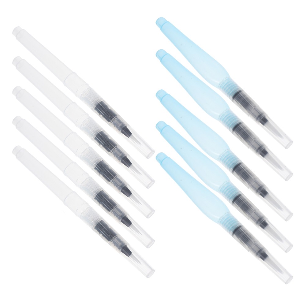10-piece water brush pens for calligraphy and sketching