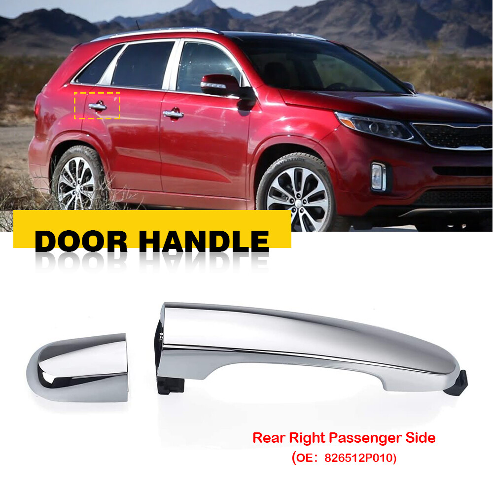For 2011-2015 Kia Sorento Exterior Rear Right Door Outside Handle Passenger Side