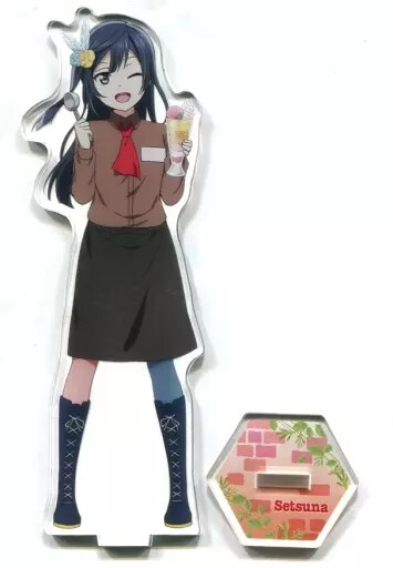 Acrylic Stand Panel Yuki Setsuna Sega Collaboration Cafe Costume Love Live