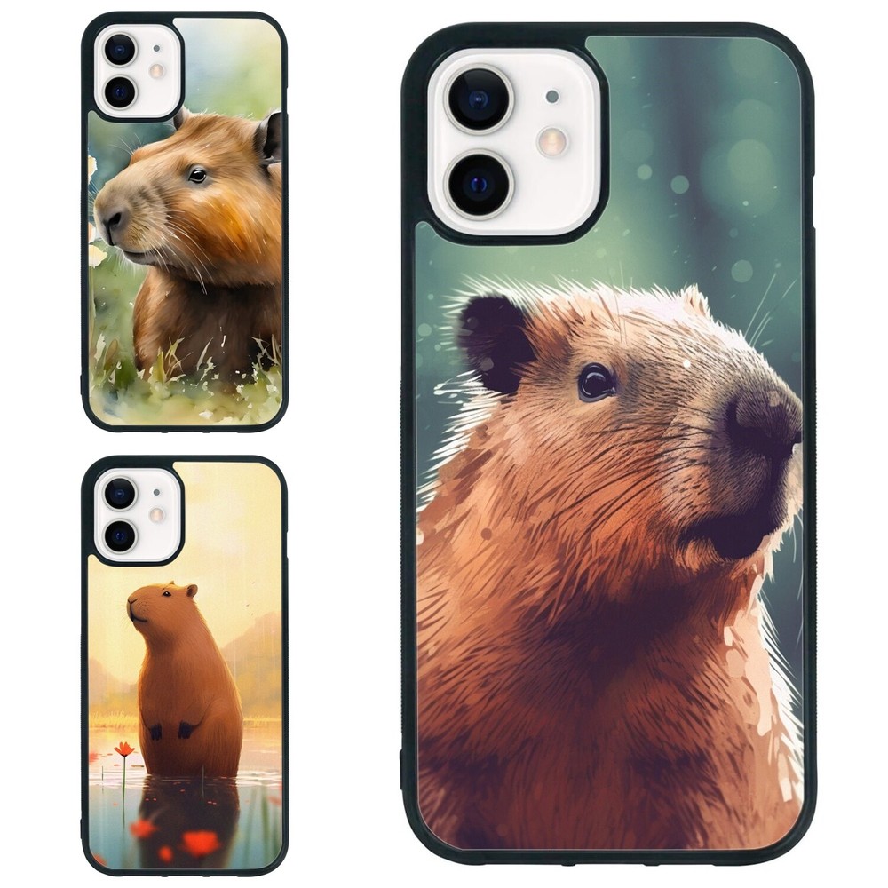 Shockproof Cover South America capybara For Apple iPhone Samsung Galaxy Motorola