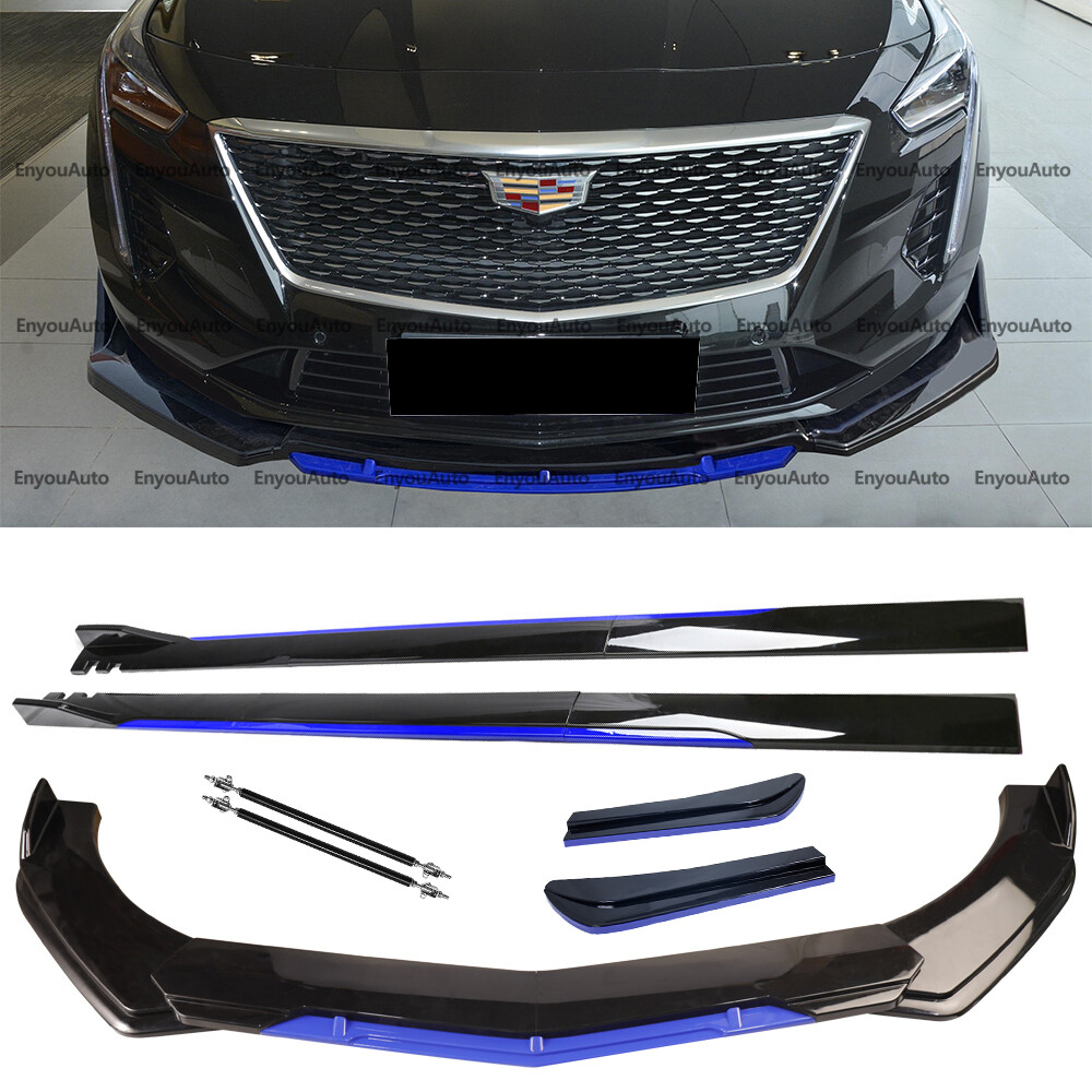 For Cadillac CT4 CT5 CT6 Front Bumper Lip Spoiler 86