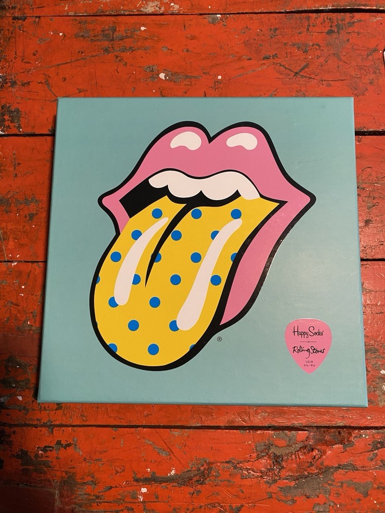 The Rolling Stones Happy Socks Box Set 6 Pairs