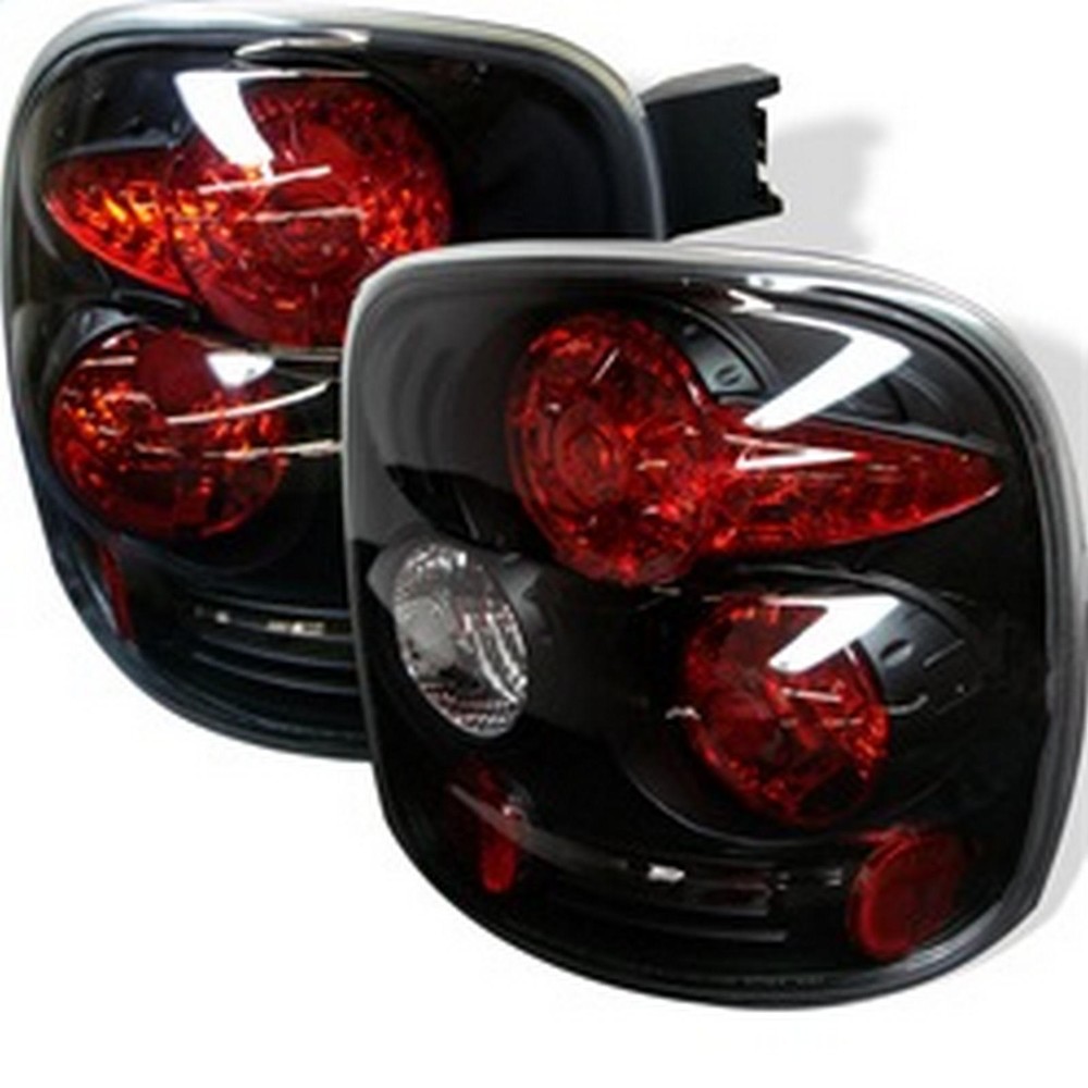 Spyder Euro Style Black Tail Light Set