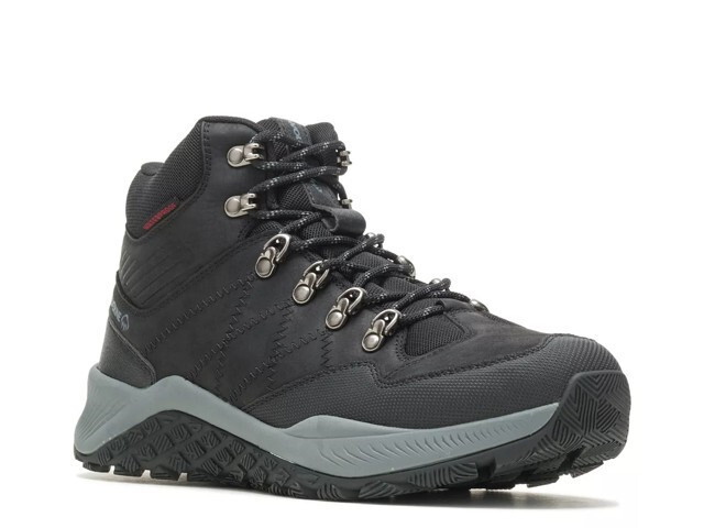 Wolverine - Luton - 11.5M Men's Mid Steel-Toe Hiker - Waterproof, EHR, Black