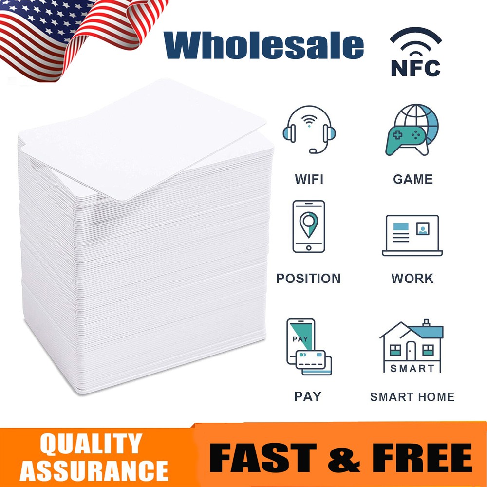 NTAG215 NFC Tags Blank Cards RFID Waterpoof for TagMo Amiibo IOS Android Lot of