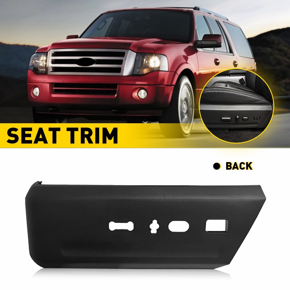 2007-2014 Ford Expedition Front Driver Seat Adjuster Switch Bezel Black