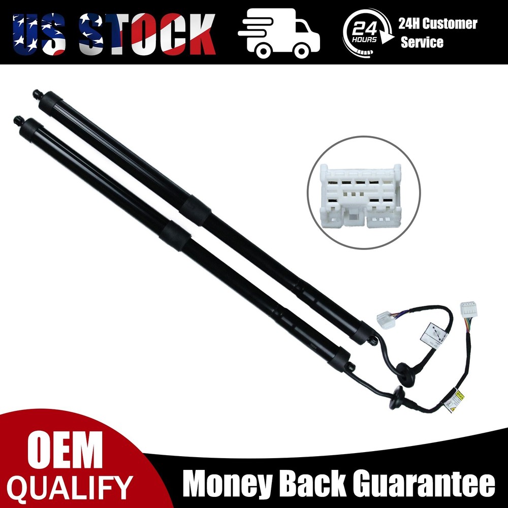 2x Rear Tailgate Power Hatch Lift Support Strut For Nissan Rogue  S SL SV 14-19
