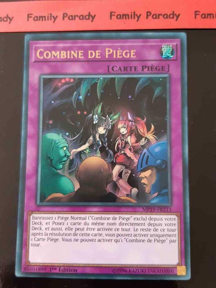 Yu-Gi-Oh MP19-FR213 Ultra Rare French Trap Card Combine
