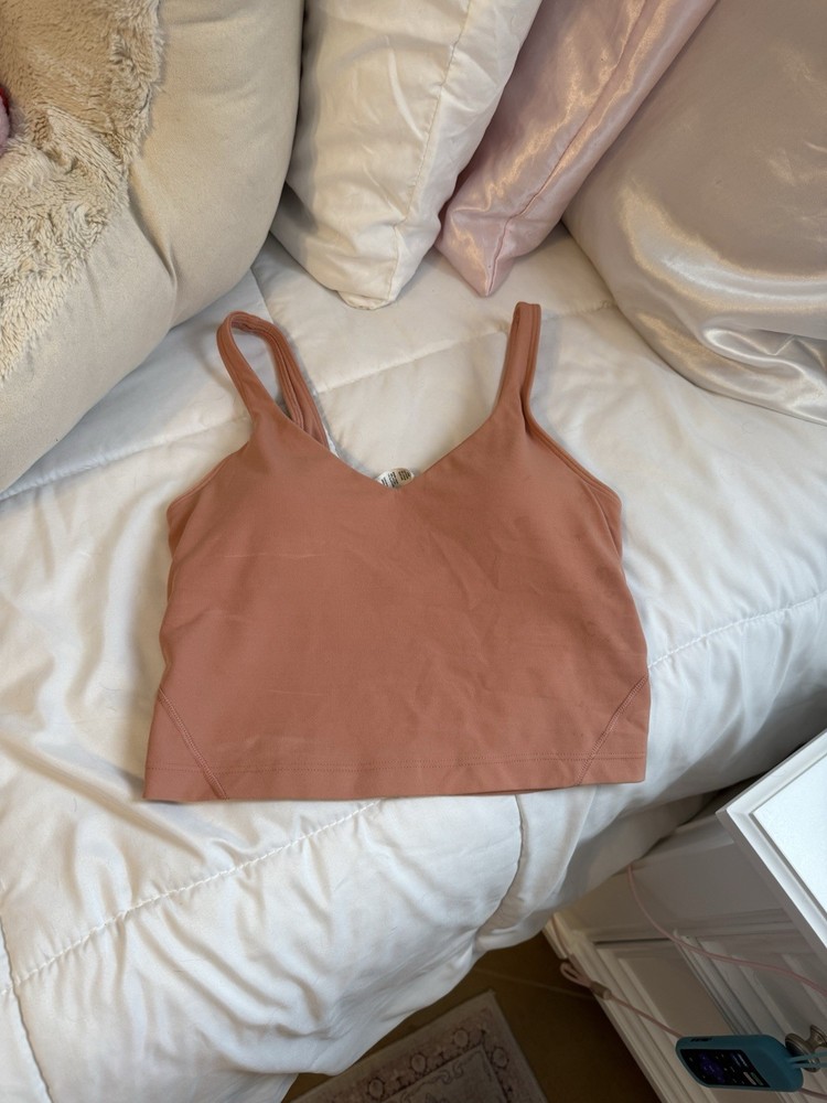 Lululemon Align Tank Top Women’s Size: 4 Copper Clay Brown