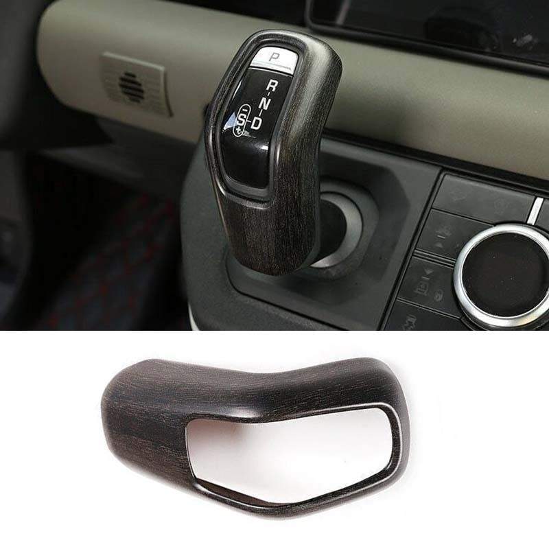 Center Console Gear Shift Knob Lever For Land Rover Defender Oak Grain 2020-2023
