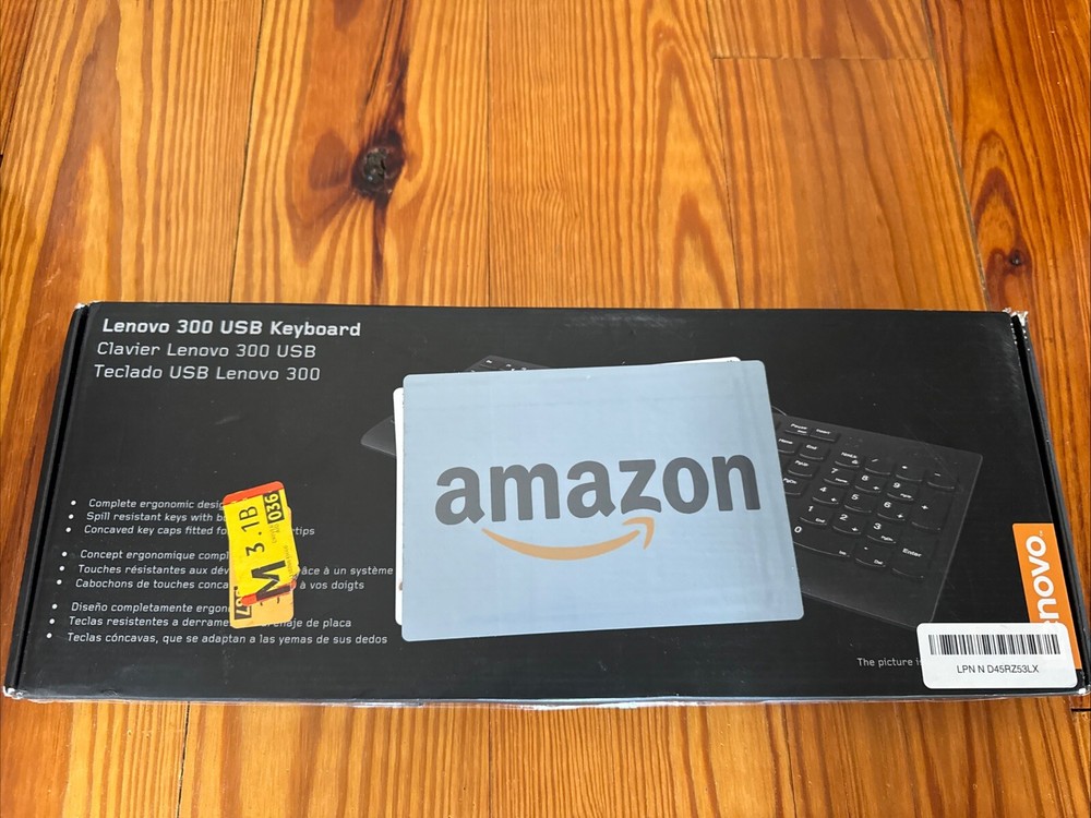 Lenovo GX30M39655 USB Keyboard - Black New