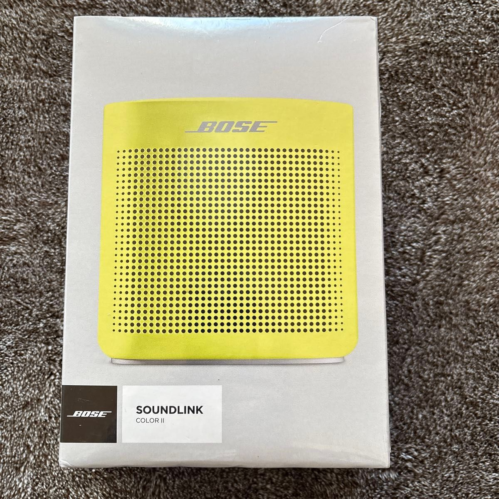 Bose SoundLink Color 2 Rugged Water-Resistant Bluetooth Speaker in Yellow Citron