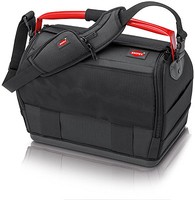 KNIPEX Black Red Polyester Tool Bag 450x310x300mm with 2 Pockets