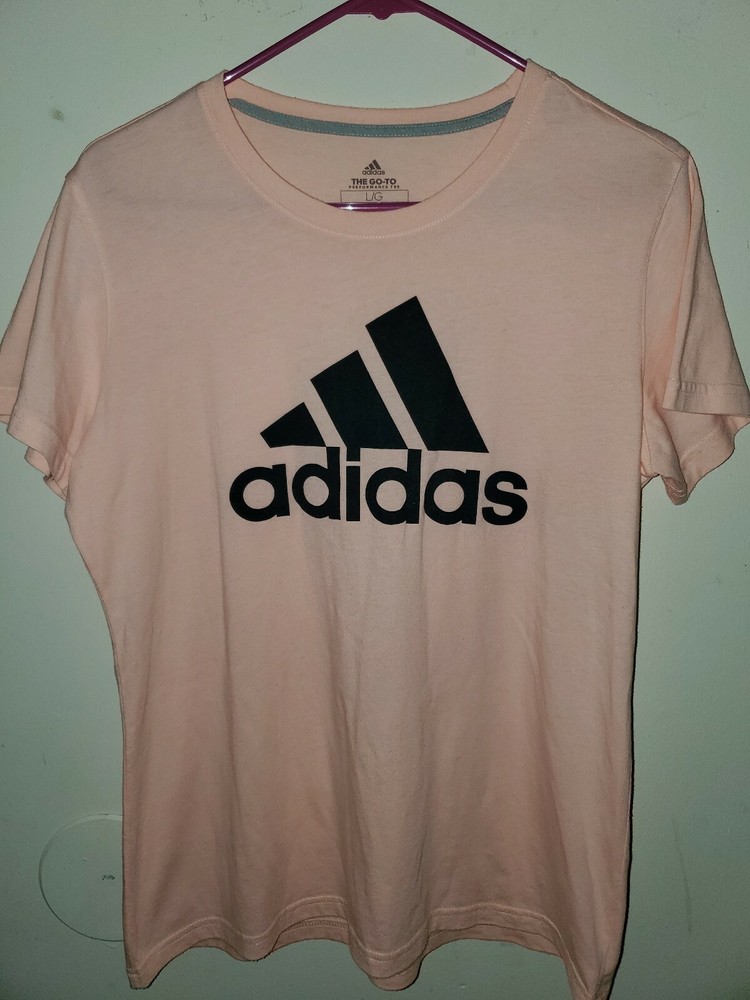 Adidas The Go To Performance Tee Womans Size Large EXCELLENT CONDITION