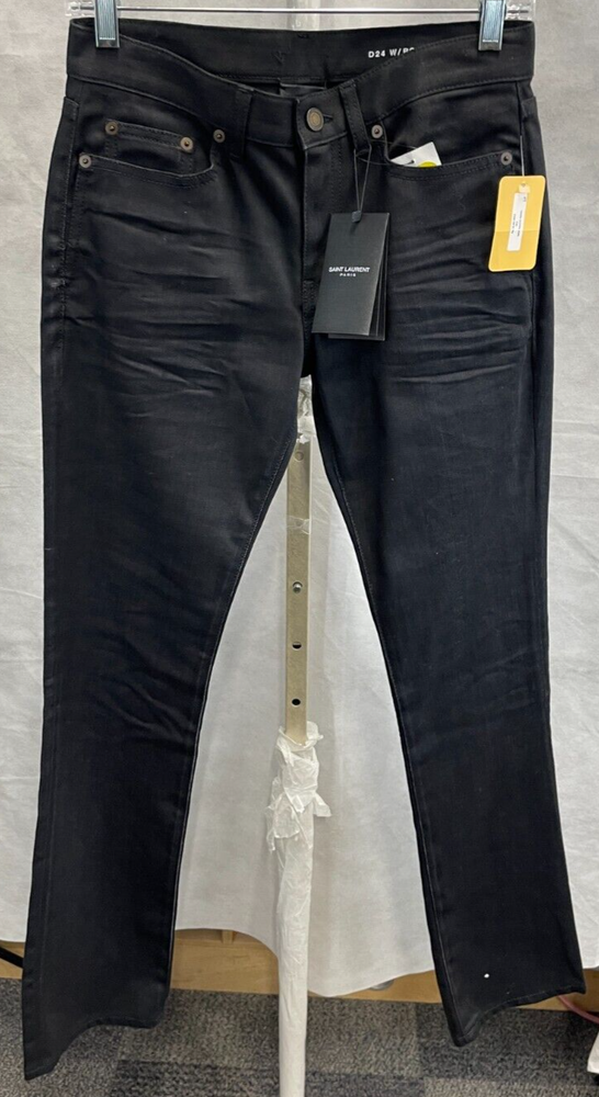 Saint Laurent Paris Women's Black Jeans Size 26