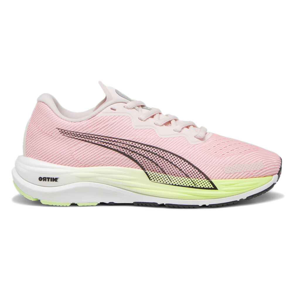 Puma Velocity Nitro 2 Womens Pink Running Sneakers Athletic Shoes 37626220