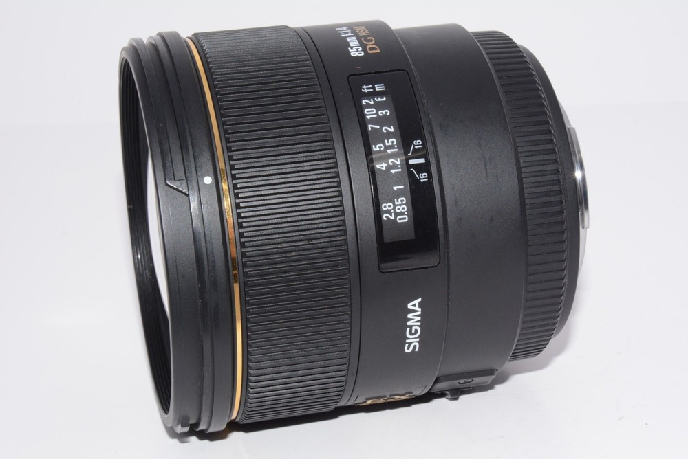 Sigma 85mm f1.4 EX DG HSM A-Mount Lens - Exc+5 Condition - Japan Import #b2876