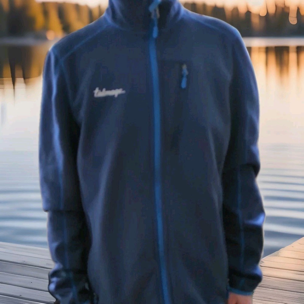 LL Bean Men's Navy Active Wear Jacket Medium Regular