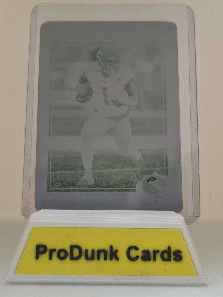 2024 Score Football Travis Etienne Jr 1/1 Printing Plate
