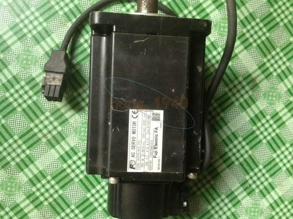 1piece Used Fuji GYS751DC2-T2C 200V 750W Servo Motor