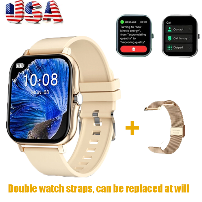 2026 Smart Watch For Men/Women, Waterproof Smartwatch Bluetooth iPhone Android