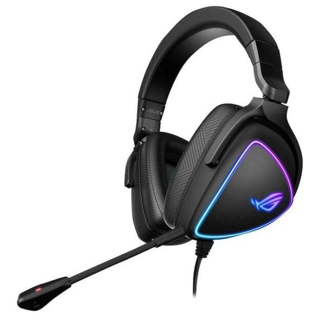 ASUS ROG Delta S Over-Ear Gaming Headset - Black (90YH02K0-B2UA00)