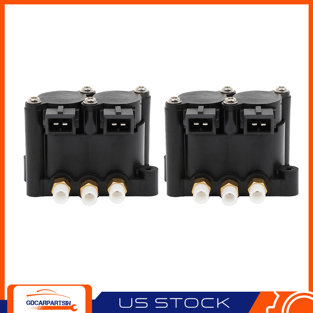 BMW E53 X5 E65 E39 Air Suspension Control Valve Block 4154031000 Pair