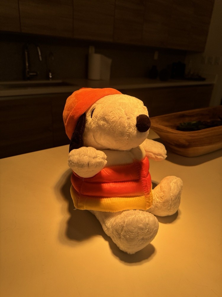 New 2024 Snoopy Candy Corn Puffer Coat