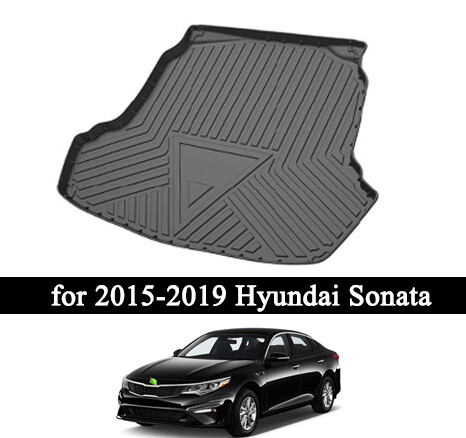 Cargo Trunk Liner Floor Cover Waterproof Mat fit for Hyundai Sonata 2015-2019