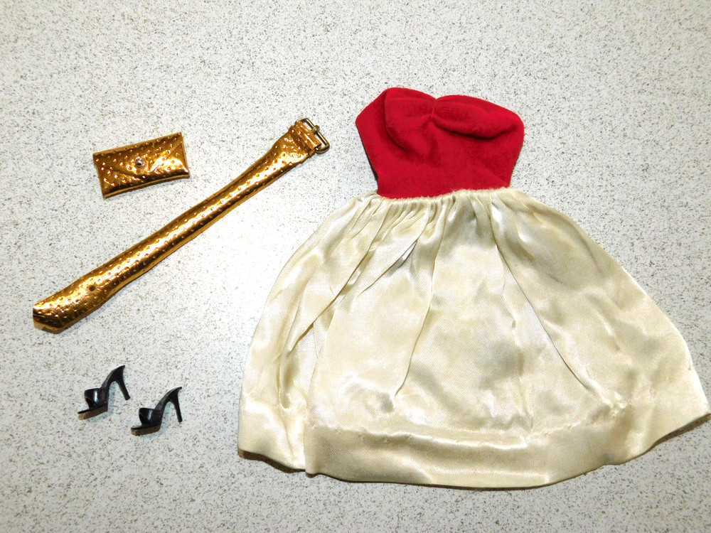 Barbie:  VINTAGE Complete SILKEN FLAME Outfit!