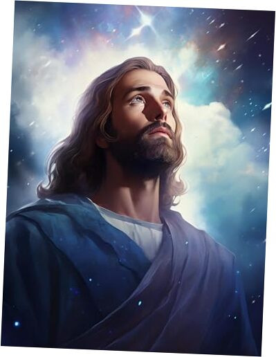 5D Jesus Diamond Painting Kits - DIY Diamond Art Kits for Adults Christ, Full