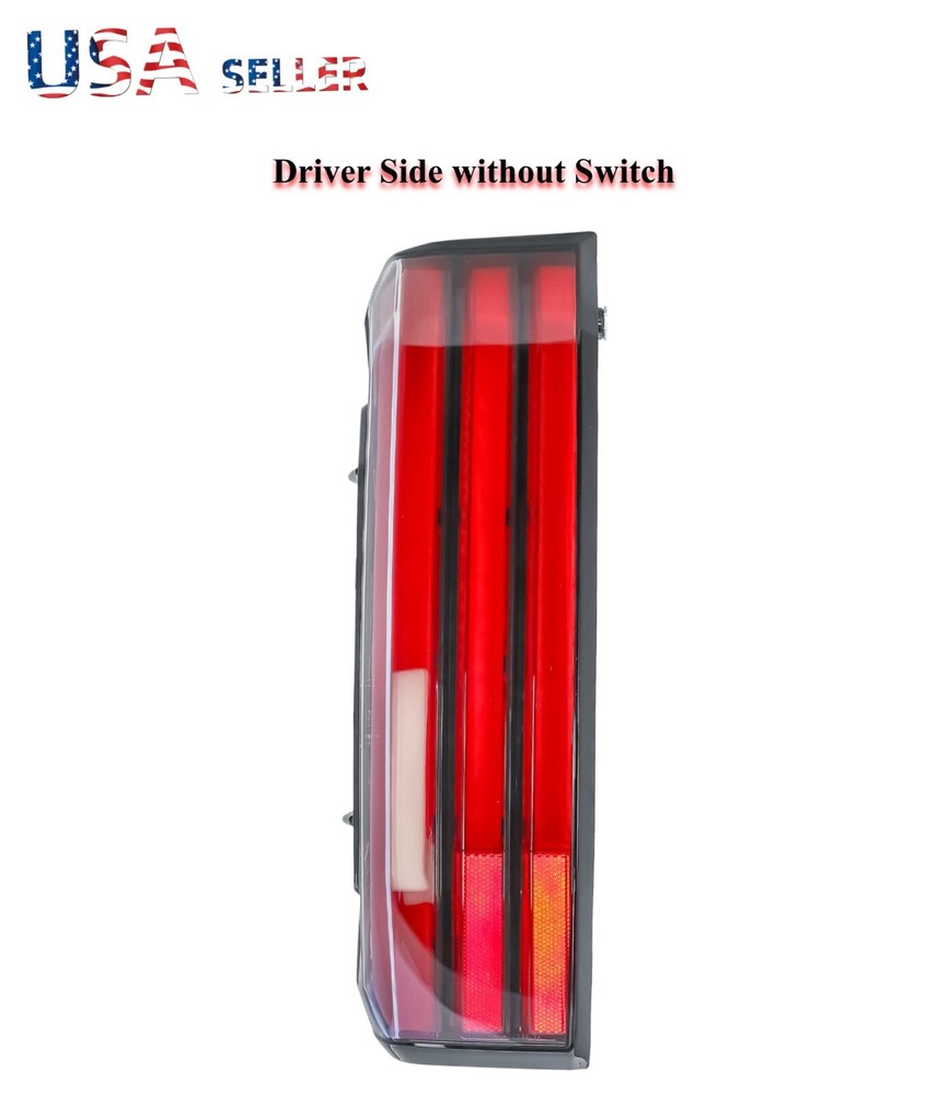 Driver Left Side Full Led Tail Light 3pin without Switch for 22-24 Toyota Tundra