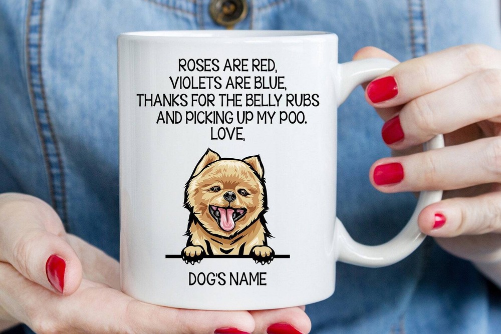 Pomeranian Mug Best Pomeranian Gift Funny Mug For Pomeranian Mom Pomeranian Gift