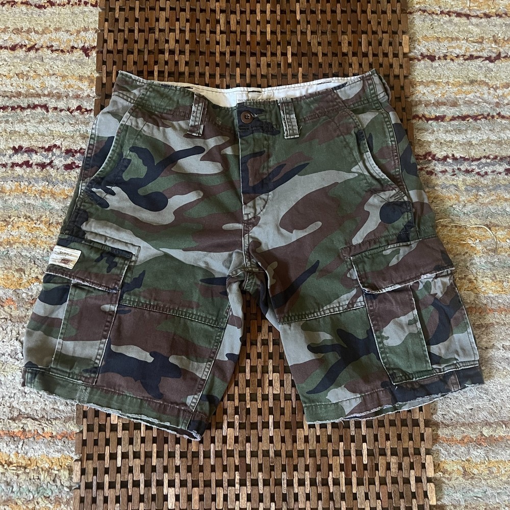 Ralph Lauren Denim & Supply Camo Cargo Shorts Green Men's Size 31