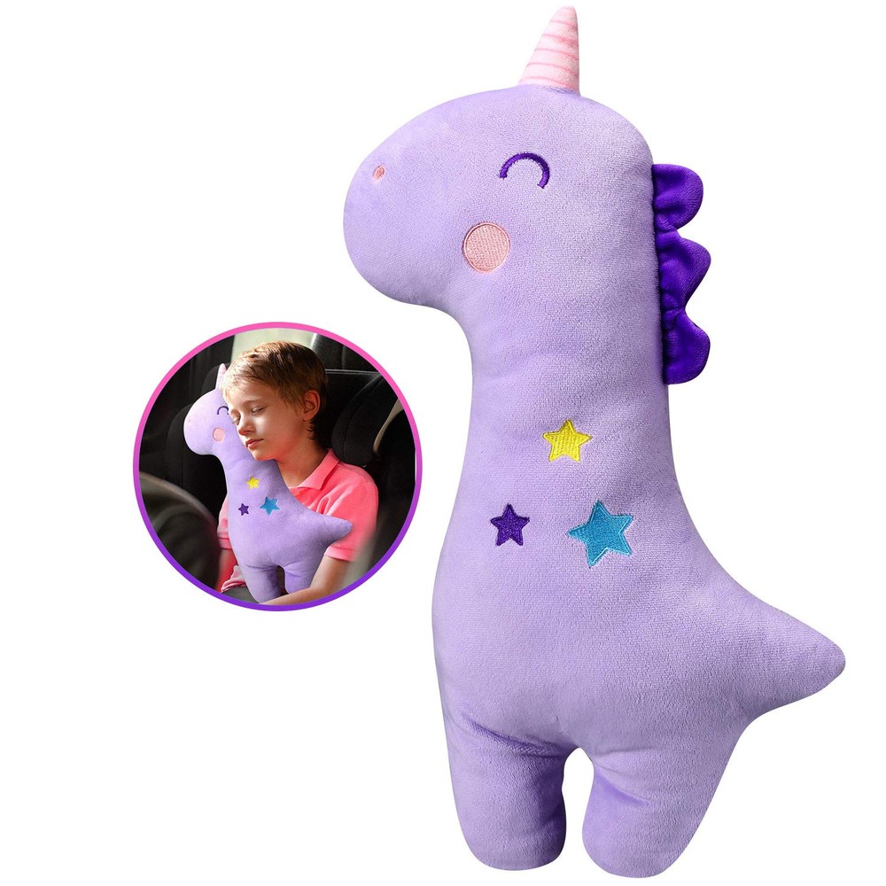 Farochy Unicorn Seat Belt Pillow Kids Cover, Vehicle Shoulder Pads, Car Seatb...