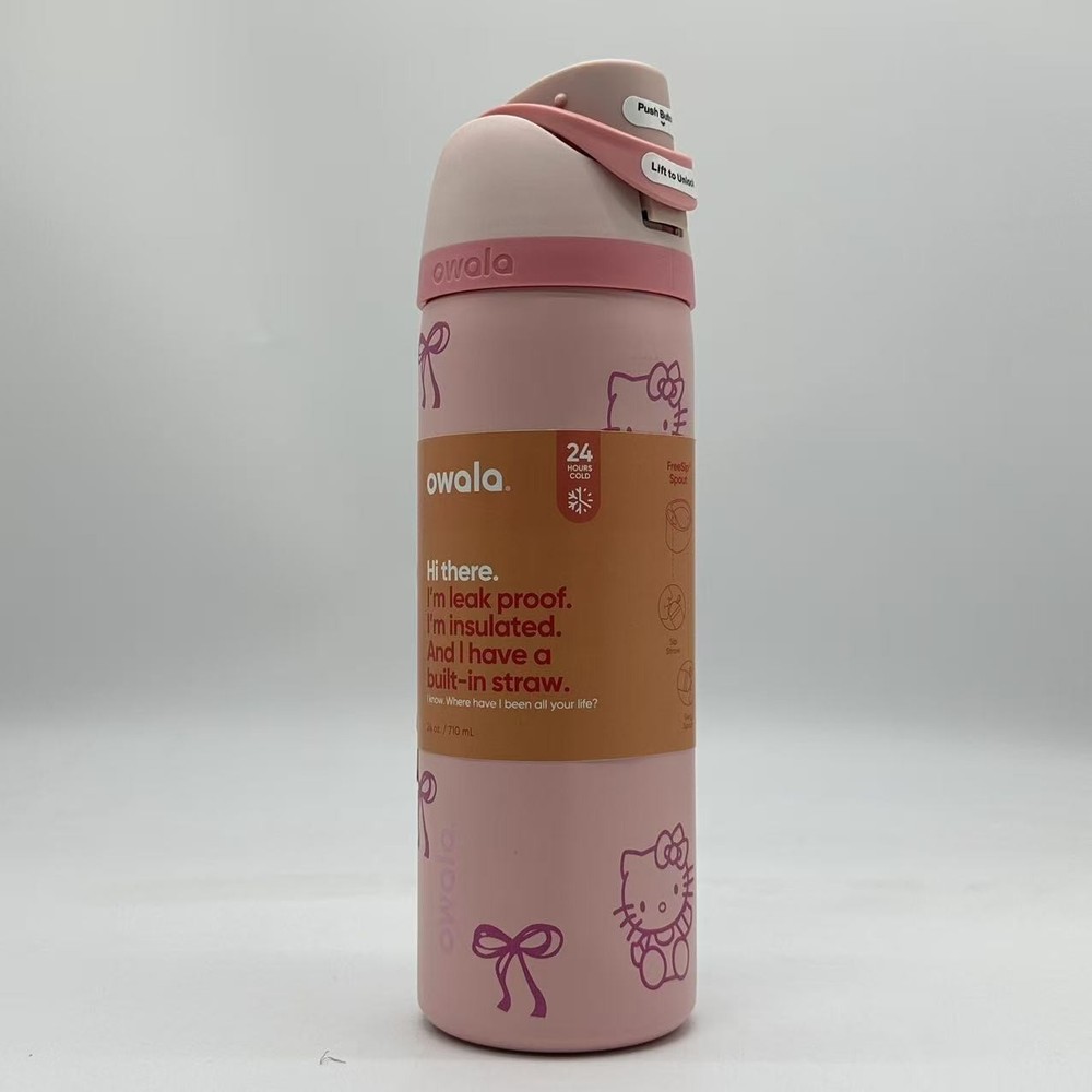 Owala FreeSip 24 oz KT LIMITED Water Bottle US Shipping