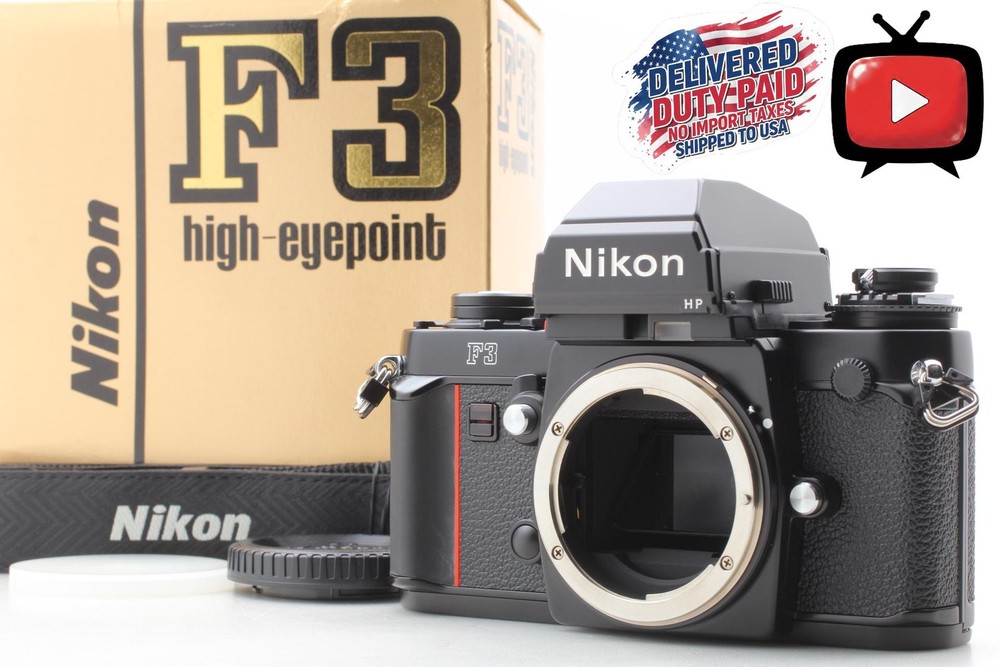 Read [ Almost Unused in Box ] Nikon F3 HP F3HP 35mm Film Camera Body From JAPAN