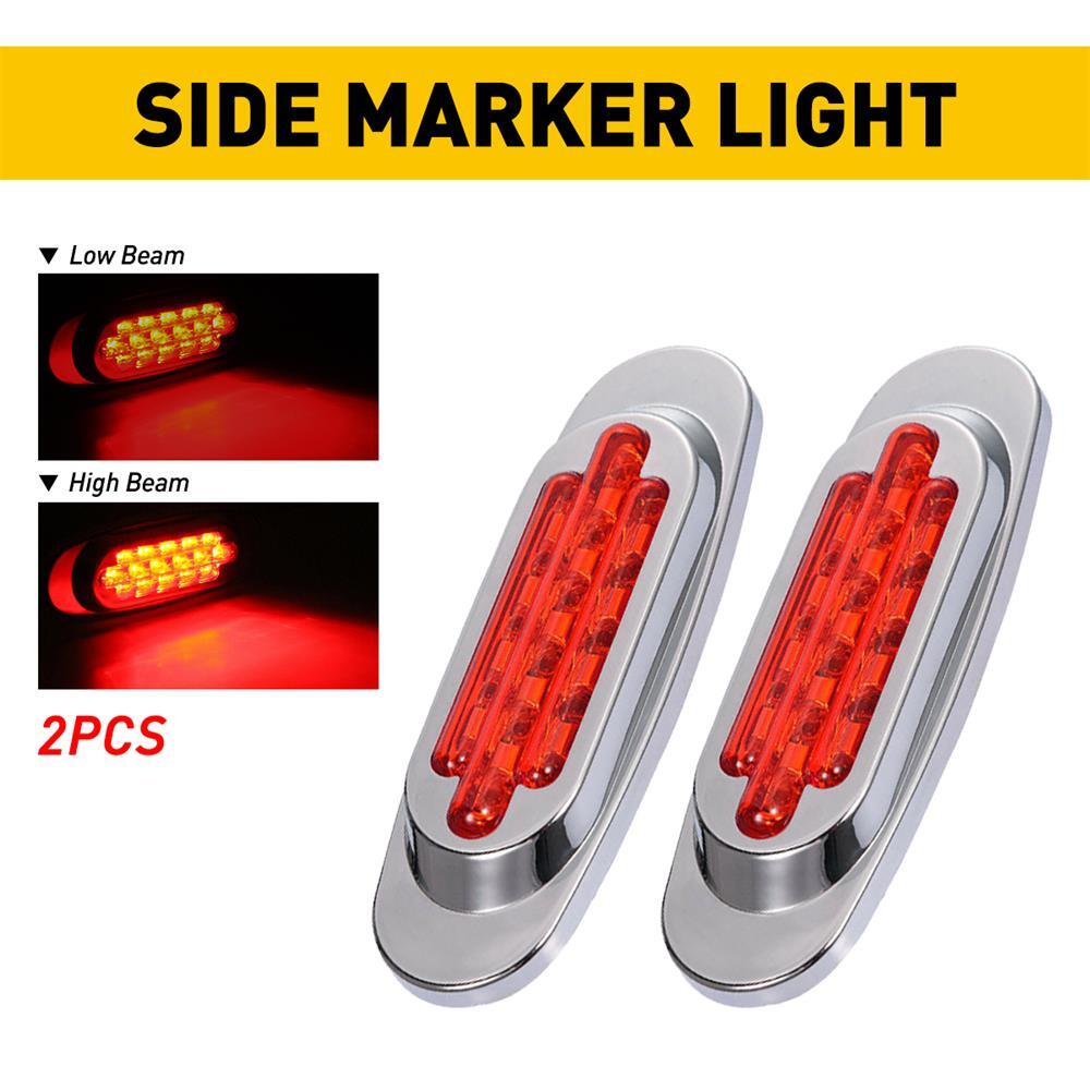 Side Corner Marker Light Lamp Parking Front Cornerlight Rear Driver Passenger x2