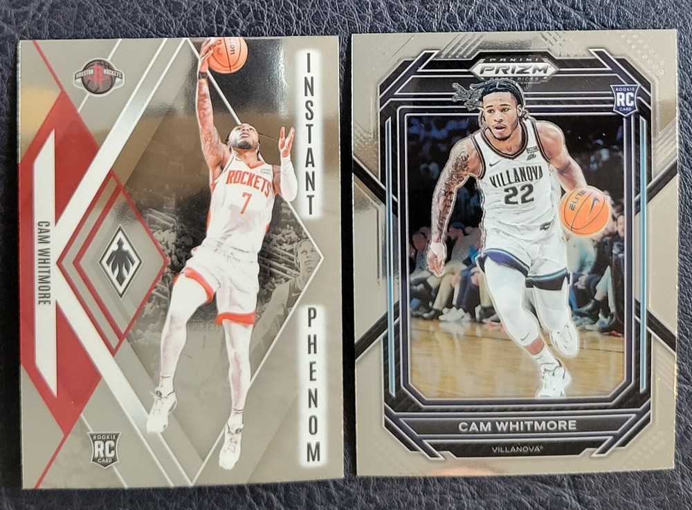 Cam Whitmore 2023-24 Phoenix Instant Impact Rookie Prizm Draft 98 Rockets RC Spotlight