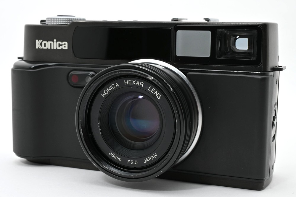 [MINT] Konica Hexar AF 35mm Rangefinder Film Camera Black From JAPAN