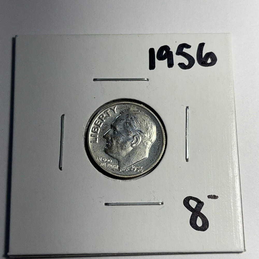 1956 Silver Proof Roosevelt Quarter UNC Coin Collection