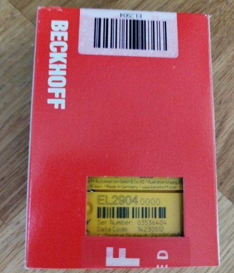 New In Box Beckhoff EL2904  PLC Module EL2904  EL2904  Free shipping